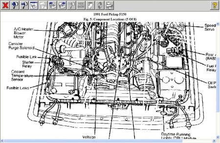 1991 Ford F250: Engine Cooling Problem 1991 Ford F250 V8 Four