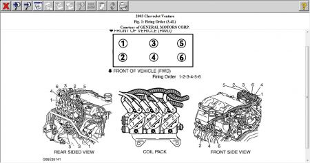 2003 Chevy Venture Spark Plug Wiring Diagram: I Need the Wiring