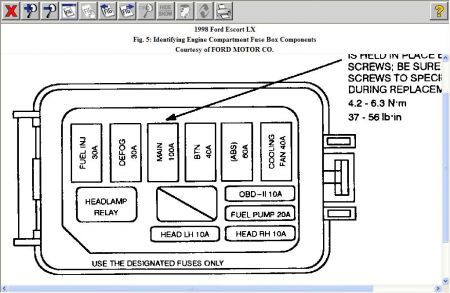 1998 Ford Escort Wiring Diagram from www.2carpros.com