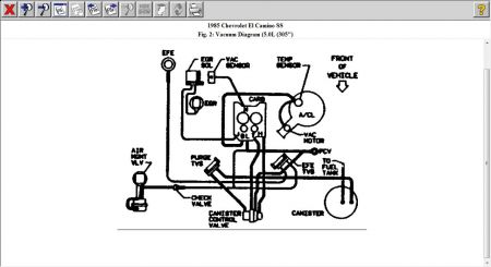 Vacuum Line Diagram: I Recently Replaced the Stock 305 Engine with...