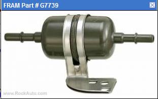 2005 Buick Rendezvous Fuel Filter Engine Performance