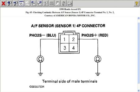 Honda O2 Sensor Wiring Diagram - Wiring Diagram Schema