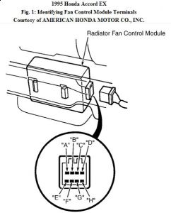 92 honda accord cooling fan wiring diagram
