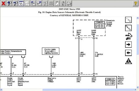 2005 GMC Sierra Throttle by Wire Diagram: Electrical Problem 2005