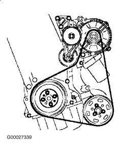 1999 Volkswagen Jetta Serpentine Belt Diagram: 1999 Volkswagen