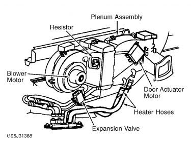 2001 ford expedition heater hose diagram