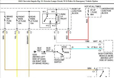 Wiring Diagram For 2002 Chevy Impala - Complete Wiring Schemas