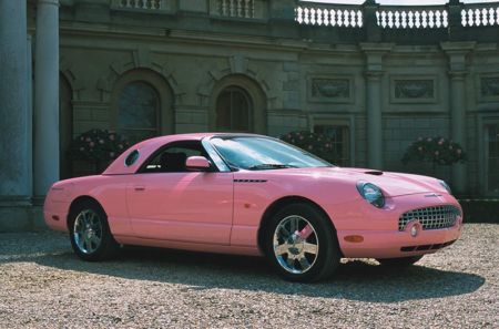 Ford Thunderbird Pink. Ford Thunderbird