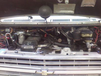 chevy van engine