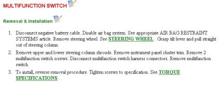 2000 Buick Lesabre Wiper Wipers Won T Tun Off When I