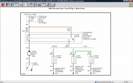 1969 Chevy Truck Horn: Steering Problem 1969 Chevy Truck V8 Two