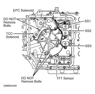Ford taurus transmission light comes #9
