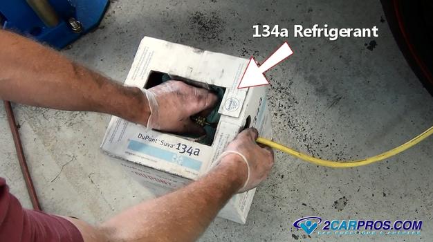 134a refrigerant keg