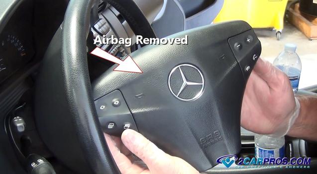 airbag removed