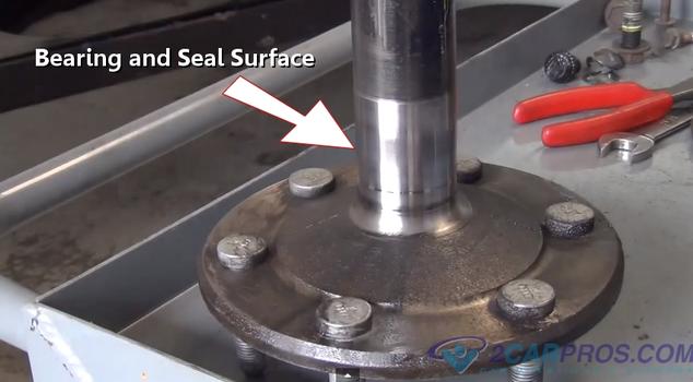 bearing seal surface