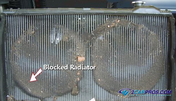 blocked radiator