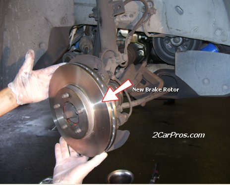 Install Brake Rotor