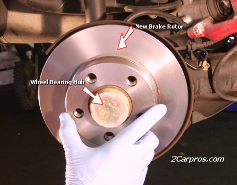 Replace Rear Brake Rotor