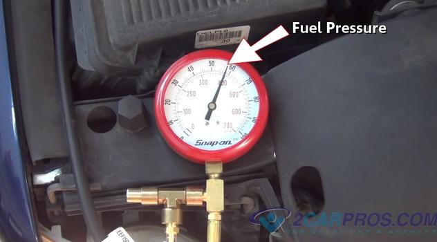 proper fuel pressure