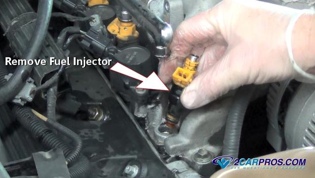 remove fuel injector