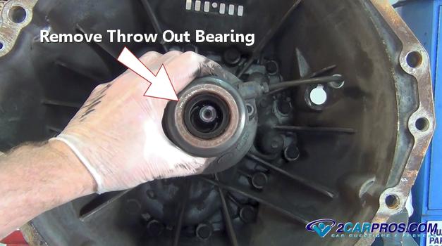 remove throw out bearing