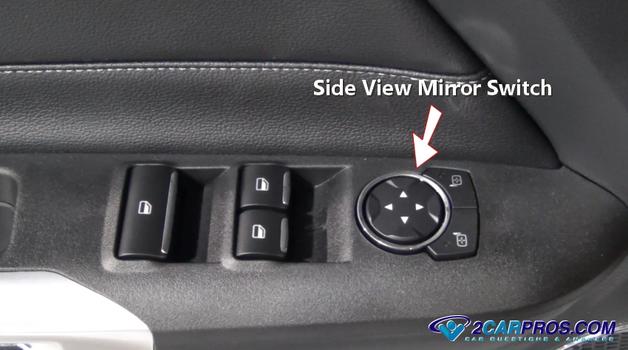 side view mirror switch