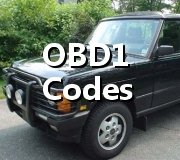 Range Rover Codes OBD1