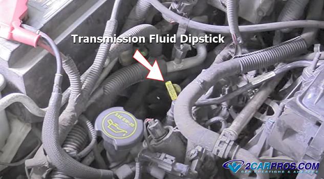 transmission fluid check auto