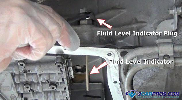 transmission fluid level indicator