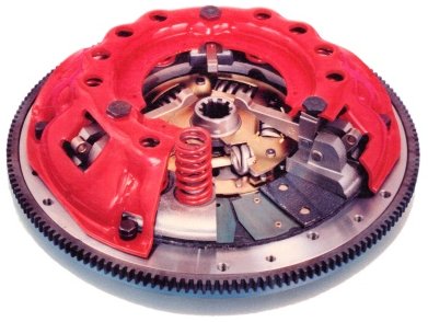 Manual Transmission Clutch on Clutch And Flywheel Assembly Cut Away