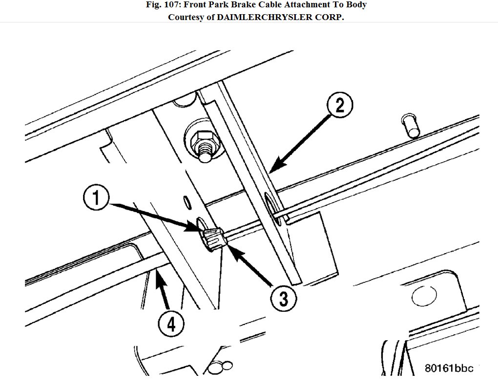 How Do You Replace the Front Emergency Brake Cable