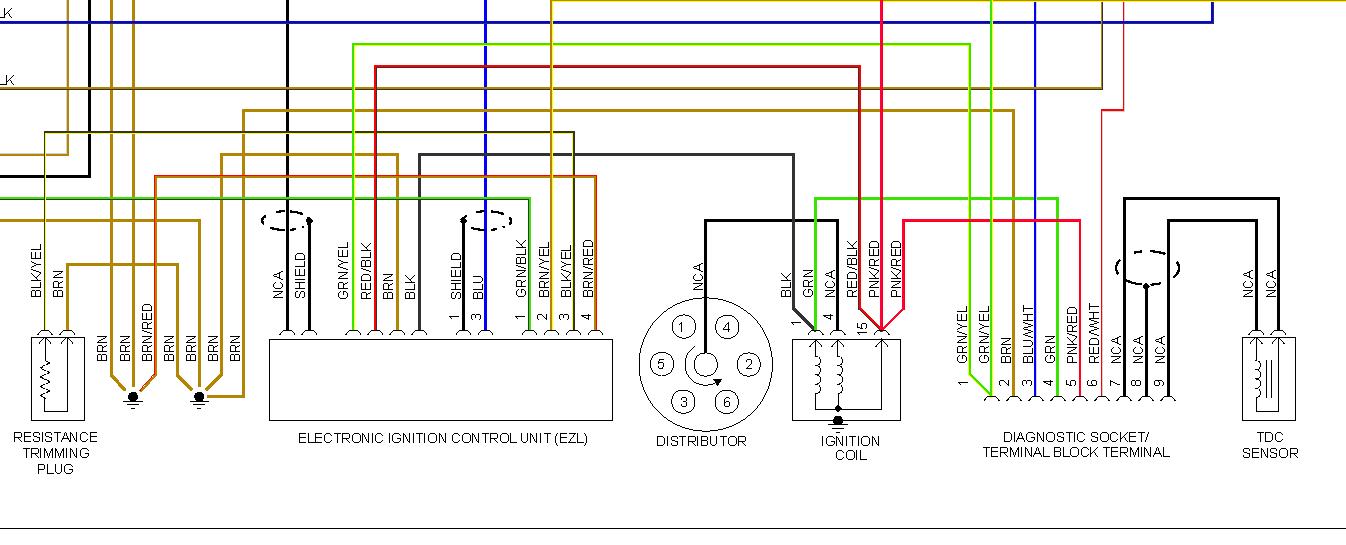Need Wiring Diagram For Ignition Module To Match Colored