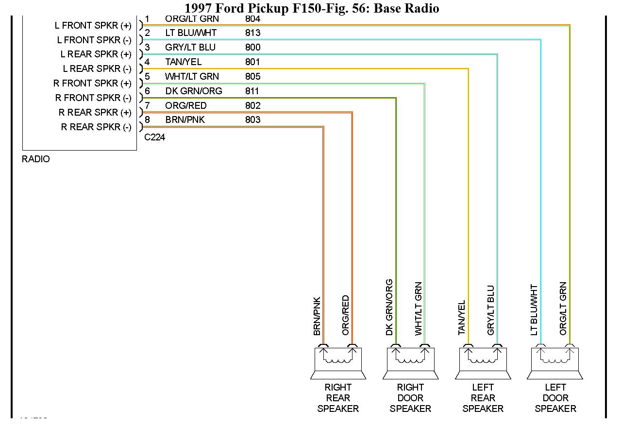 2000 Ford F150 Radio Wiring Diagram from www.2carpros.com