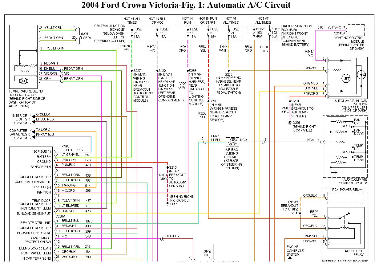 2011 Ford Crown Victoria Police Interceptor Wiring Diagram - Wiring Diagram