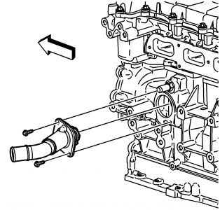 2004 Chevy Trailblazer THERMOSTAT: How to Replace Thermostat on 04...