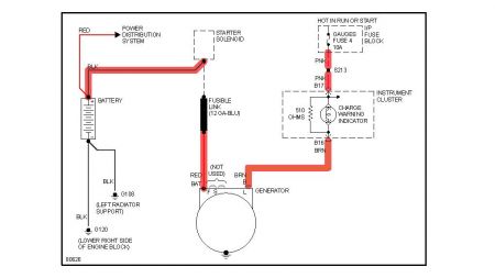 53 97 Chevy Alternator Wiring - Wiring Diagram Plan