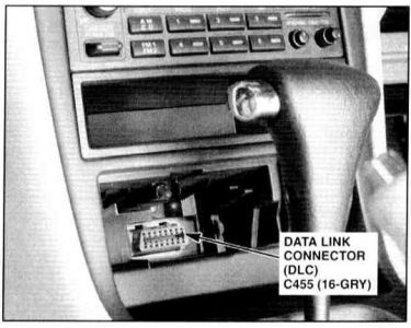 1997 Honda accord diagnostic connector location #7