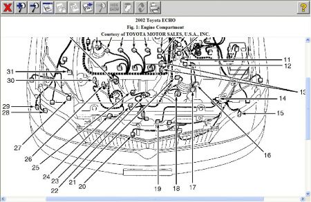 2000 toyota echo engine diagram #1 2000 toyota echo engine diagram #1