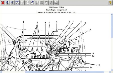 2000 toyota echo engine diagram #7 2000 toyota echo engine diagram #7