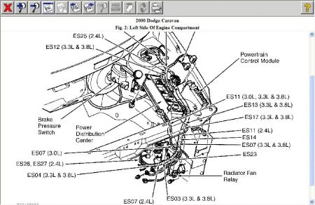 Wiring Diagram 2000 Dodge Caravan from www.2carpros.com