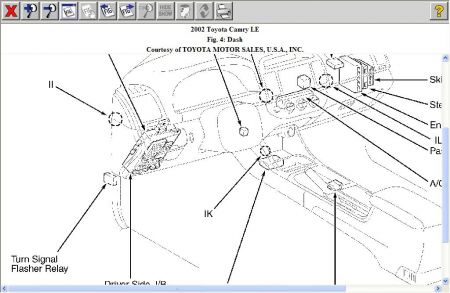 toyota camry turn signal flasher #2 toyota camry turn signal flasher #2