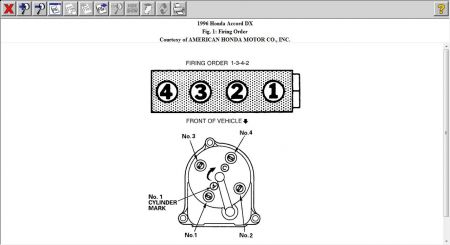 1994 toyota corolla firing order #3