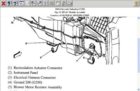 2004 Chevy Suburban Blower Motor Switch Only Works on #5 Hi