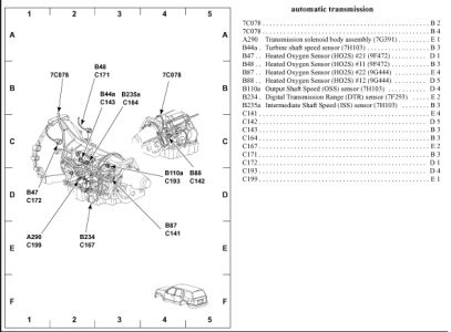 2002 Ford explorer transmission diagram #5