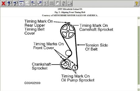 Japanese Mitsubishi Engine Diagram