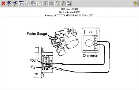 1991 Lexus LS 400 Throttle Position Sensor: Hello Guys, I Just Put...