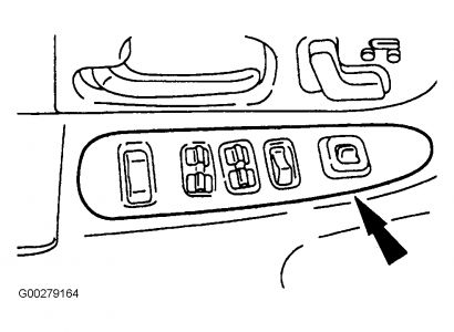 2000 Lincoln Town Car Power Window Switch: the Switch That