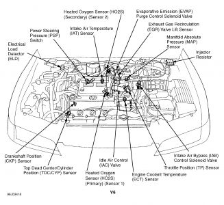 1974 Honda Accord Internal Air Temperature Sensor: Engine