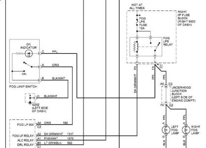 2001 Pontiac Grand Am Fog Lights: My Fog Light Do Not Work ... 1997 camaro z28 fuse diagram 