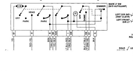 1992 Ford Aerostar Headlights: After Changing the Headlight Switch...  Ford Aerostar Headlight Wiring Diagram    2CarPros